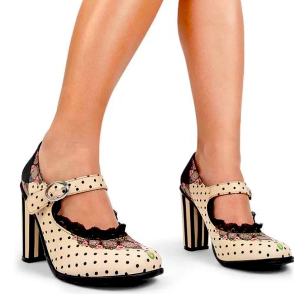 Hot Chocolate Design® DORIS Mary Jane Pump High Heels NEW CONDITION/Size 6 - Picture 1 of 8